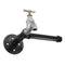 Industrial Iron Pipe Toilet Paper Tissue Roll Holder Faucet Style Rustic Wall Mounted Paper Holder