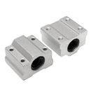 Machifit SCS8UU/SK8 8mm Shaft 200-1000mm Length Optical Linear Rail Guide Support CNC Set