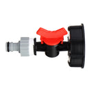 IBC Water Tank Outlet Connector Hose Fittings Connection Garden Tap Plastic Adapter Quick Connector