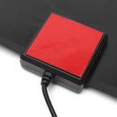 Amplified Indoor HD TV Antenna Black for Power UHF VHF FM Digital TV 40 Miles