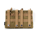 ZANLURE 1000D Nylon Molle Tactical Bag Triple Magazine Pouch For Camping Hunting