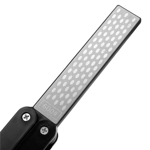 400&600 Grit Two Sided Sharpen Stone Diamond Outdoor Sharpening Whetstone Sharpener