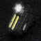 XANES XL42 650LM XPE Headlight Far Near Distance Bike Front Light USB Rechargeable 4 Modes 90 Adjustable Waterproof Camping Hiking Cycling Fishing Light