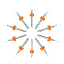 10pcs 3.175mm Shank Micro Drill Bits 0.3/0.4/0.5mm PCB Carbide Drill Bit CNC Engraving Tool