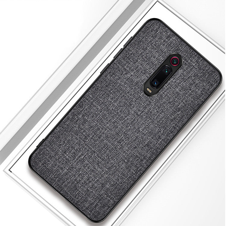 Bakeey Luxury Fabric Soft Silicone Edge Shockproof Protective Case For Xiaomi Mi 9T / Xiaomi Mi 9T pro / Xiaomi Redmi K20 / Redmi K20 PRO