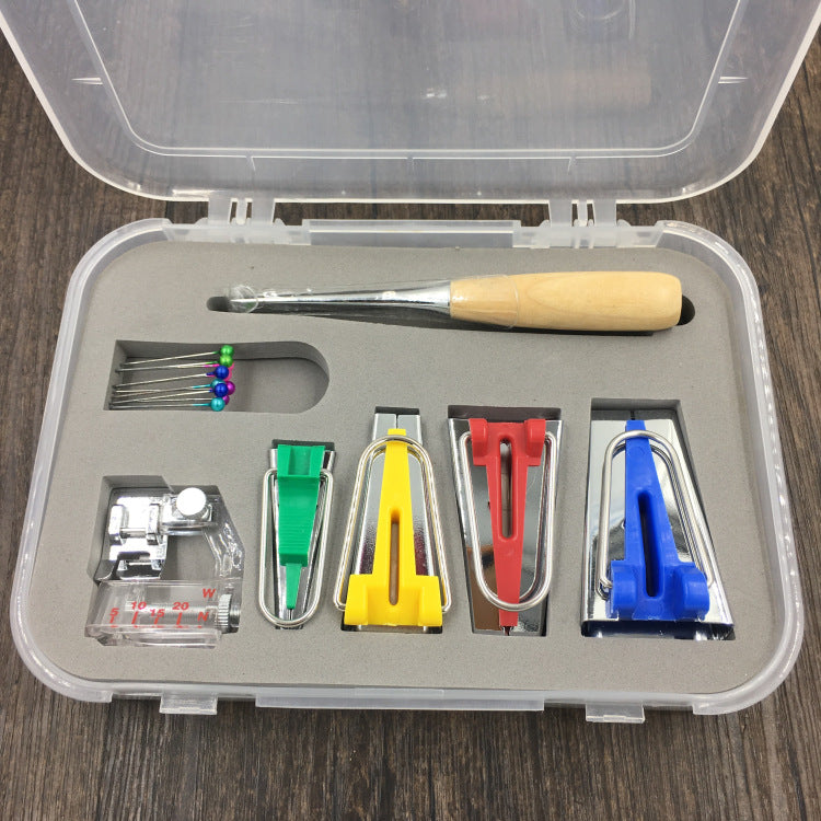Multifunction  Waterproof Tape Maker Binding Tool Sewing Machine Set Quilting Hemming Sewing Tools