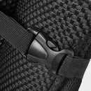 Black Oxford Car Seat Back Storage Bag Multi-Pocket with 4 USB Ports Universal