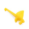 5pcs Yellow Nylon Tire Changer Machine Mount Demount Head Inserts