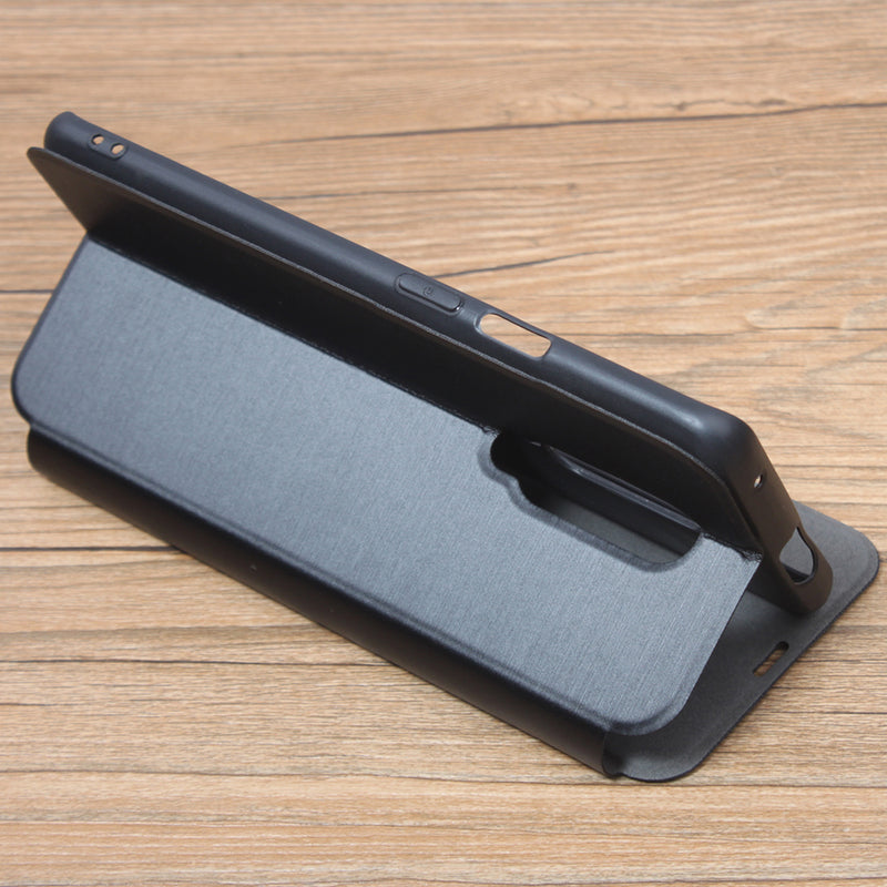 For OnePlus 7 Pro Case Bakeey Flip with Stand Card Slot Full Body Brushed Leather Shockproof Soft Protective Case