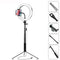 Yingnuost Selfie Stick 5500K Dimmable Video Light 16cm LED Ring Lamp with Phone Holder bluetooth Shutter Wrench for Youtube Tik Tok Live Streaming