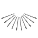 10pcs 6mm Spear Point Head Drill Bits Carbide Ceramic Marble Tile Glass Drill Bit Set