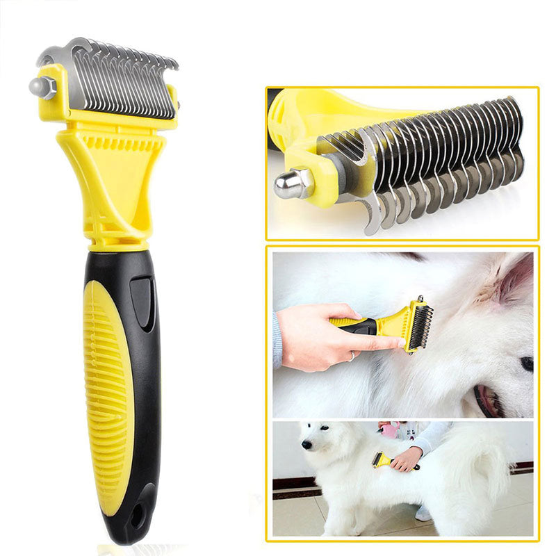 Dog Brush for Shedding-Best Cat Grooming Comb Tools Pet Hair Trimmer Clipper