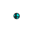 2Pcs Anti-slip Silicone Rocker Button Cap Joystick Cover for Nintendo Switch NS Game Console Blue