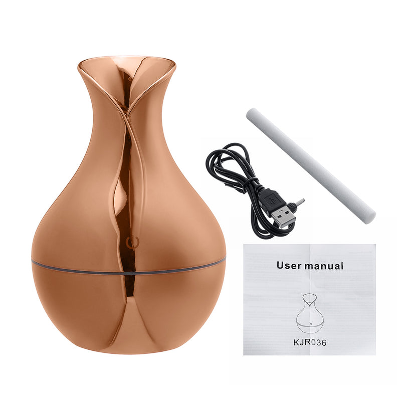 5V Electric Air Purifier Ultrasonic Cool Mist Humidifier Aroma Essential Oil Diffuser For home office