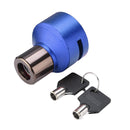 Wheel Disc Brake Lock With 2 Keys Anti Thief For Motorcycle Motor Bike Scooter Black Red Silver