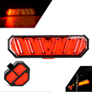 PROMEND ET-15133 Smart Steering Bike Bicycle Rear Light Rechargeable Warning Safety Cycling Motorcycle