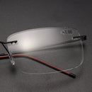 KCASA Rimless Progressive Multifocal Presbyopia Intelligent Best Reading Glasses Resin Lens