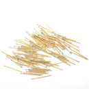P100-H2 Spring Test Probe Length 33.35mm With Sharp Angle Needle Head Brass Electrical Instrument Tool For Test Circuit Board