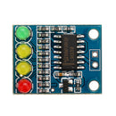 3pcs FXD-82B 12V Battery Indicator Board Module Load 4 Digit Electricity Indication With LED Lamp