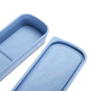 8pcs Stainless Steel Colorful Curved Straw Reusable Straw Set with 2 Brushes Storage Box