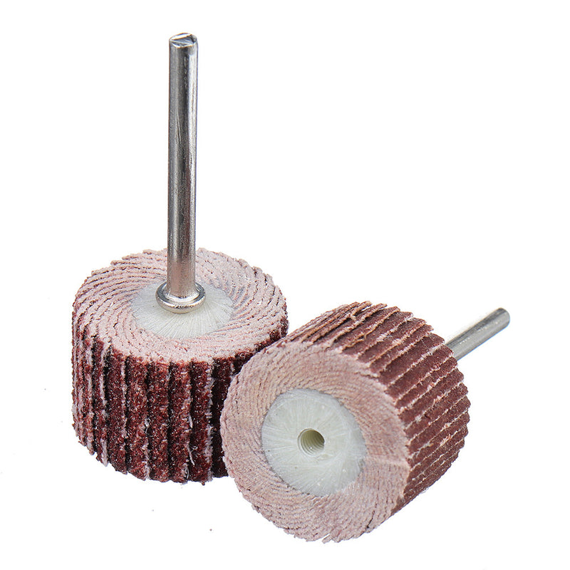 5pcs 80-600 Grit 20mm Sanding Wheel Discs Grinding Sandpaper Rotary Accessories