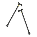 Ergonomic Handle Height Adjustable Walking Aid Cane Stick Arthritis Comfort Grip Safety