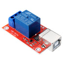3pcs 1 Channel 5V HID Driverless USB Relay USB Control Switch Computer Control Switch PC Intelligent Control Relay Module