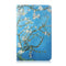 Folio Stand Tablet Case Cover for Samsung Galaxy Tab S5E 10.5 SM-T720 SM-T725 - Apricot blossom