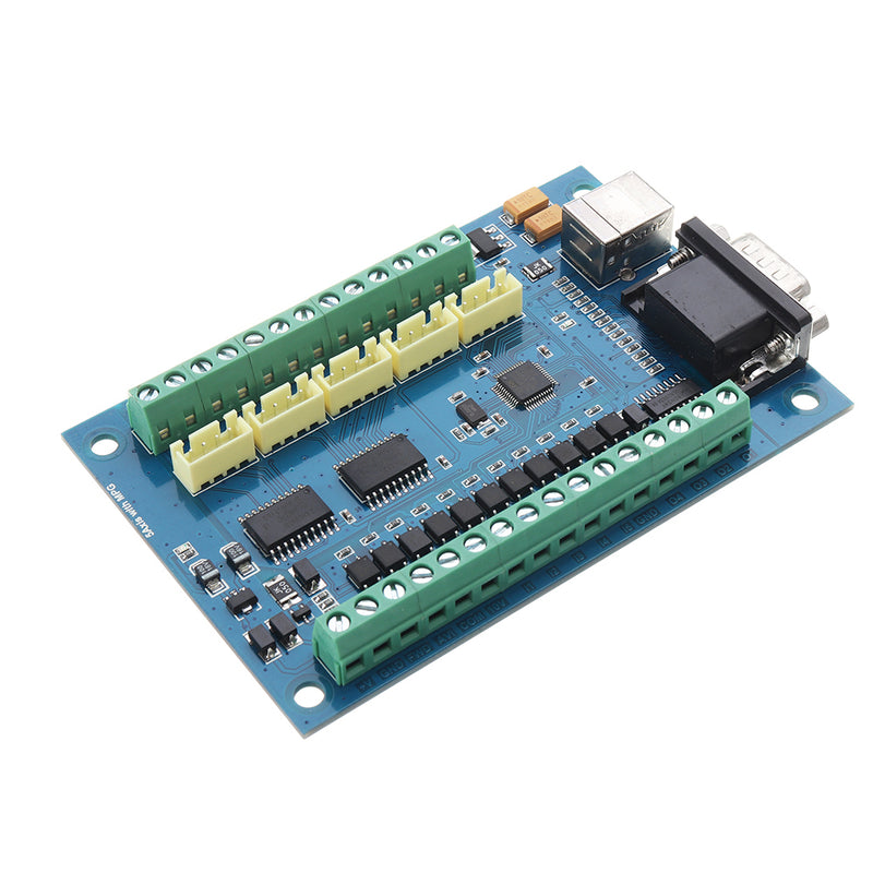 CNC Driver Board USB MACH3 Engraving Machine 5-Axis with MPG Stepper Motor Controller Card