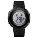SKMEI 1507 5ATM Waterproof Stopwatch Alarm Outdoor Sports Digital Watch Men Watch