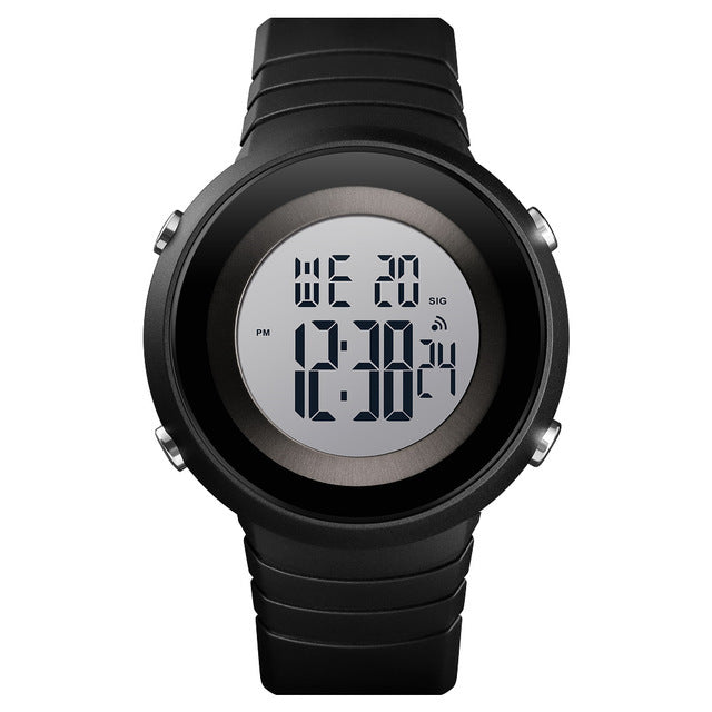 SKMEI 1507 5ATM Waterproof Stopwatch Alarm Outdoor Sports Digital Watch Men Watch