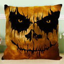 Crazy Halloween Theme Pumpkin Fashion Cotton Linen Pillow Case Sofa Cushion Decor Gift