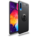 C-KU Protective Case For Samsung Galaxy A50 2019 360 Rotating Ring Grip Kicktand Back Cover
