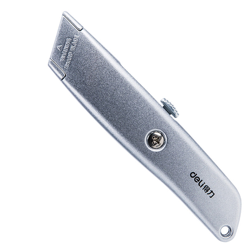 XIAOMI Ecosystem Deli 2100 1Pcs Utility Cutter Metal Aluminum Carving Utility DIY Craft Paper Leather Cutter Foldable Art Work Cutting tools