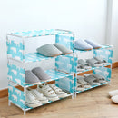 Multifunctional Shoe Racks Non-woven Storage Rack
