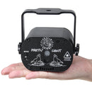 60 Patterns RGB Laser Light DJ Projector LED Stage Effect Lighting Voice Control