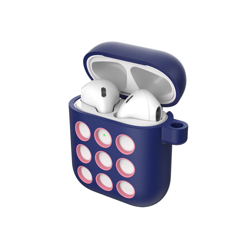 Portable Liquid Silicone Storage Case Headphones Cover For Apple AirPods 1/2 bluetooth Earphone