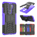 Bakeey 2 in 1 Armor Shockproof Non-slip with Bracket Stand Protective Case for Xiaomi Redmi Note 8 Pro