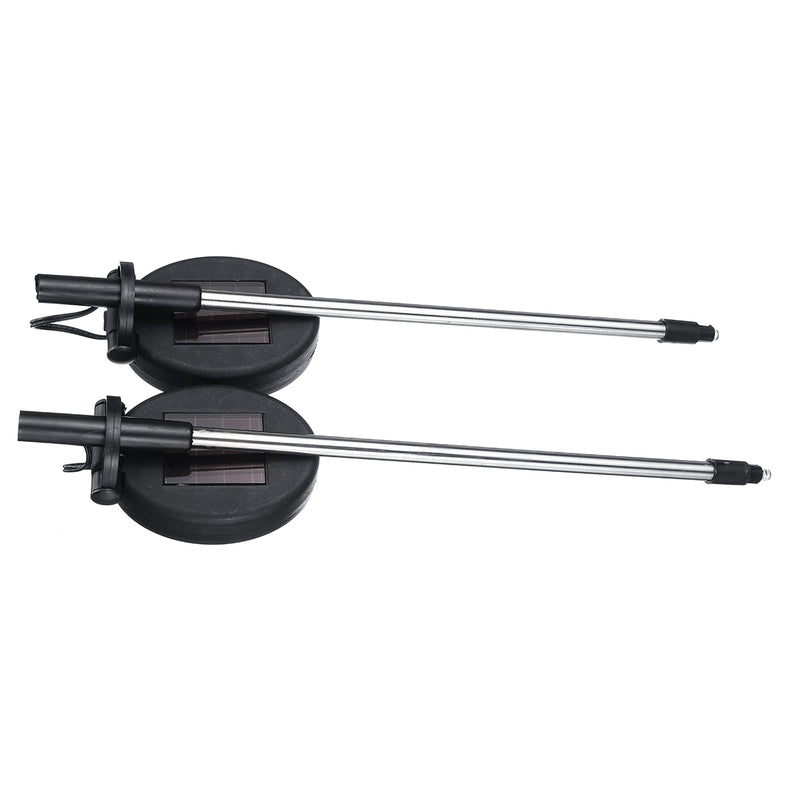 2Pcs/Set Solar Power Bird LED Light Outdoor Garden Lawn Waterproof Yard Lamp Street Light Decor