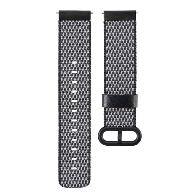 Universal 20mm Nylon Watch Band Replacement Strap For Samsung Gear 2 Classic Aamazfit Garmin