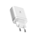 Baseus Digital LED Display 3.4A 3 USB Port Fast Charging Wall Travel Charger for iPhone X Xiaomi