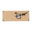 Temperature Measurement Car Thermometer USB Power Supply LED Dot Matrix Electronic Clock