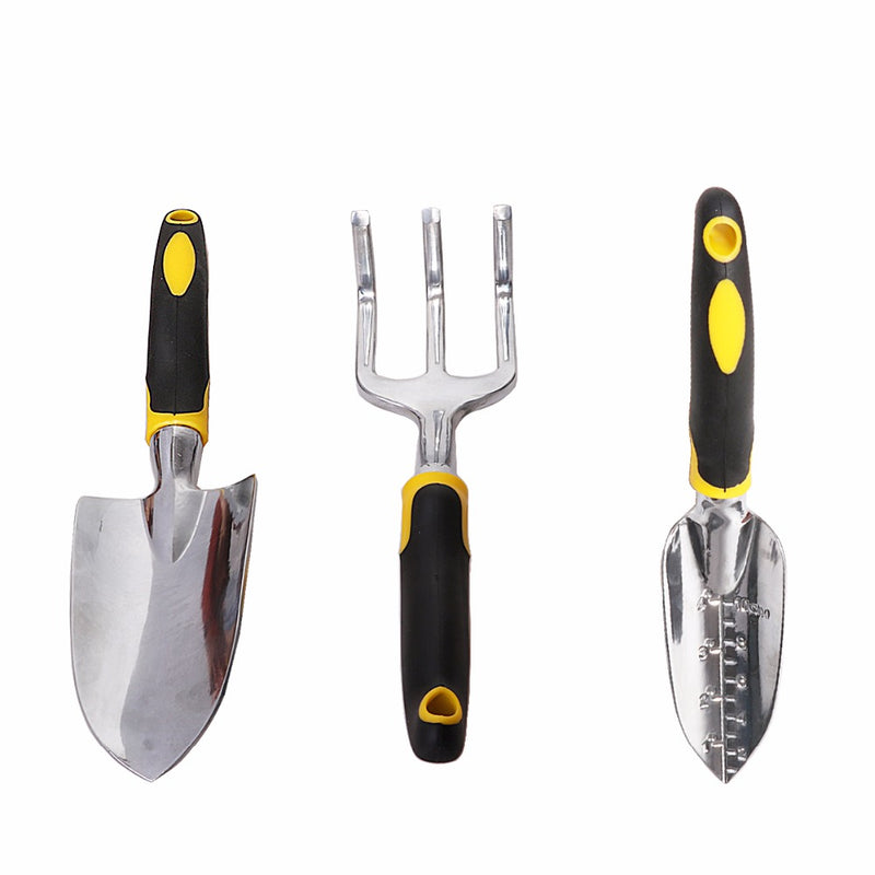 Honana HG-GT6 Gardening Three Piece Garden tools Set Aluminum Alloy Tools Two color Handle