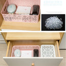 Bakeey Hollow Plastic Storage Baskets Rectangular Desktop Snack Bathroom Cosmetics Sundry Storage Box For Home