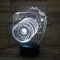 Digital Camera 3D LED Lights Colorful Touch Night Light Christmas Gift