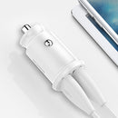Baseus 3.1A Dual USB Ports Smart Fast Car Charger With LED Indicator For Smart Phone Tablet Camer