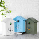 Cuckoo Quartz Wall Clock Modern Bird Home Living Room Hanging Watch Office Decor