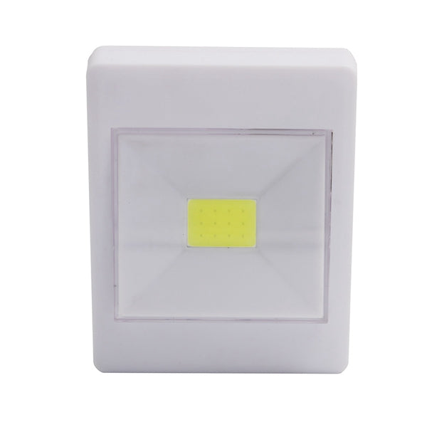 Mini COB LED Wall Switch Night Light for Closet Magnetic Battery Operated Camping Emergency Lamp