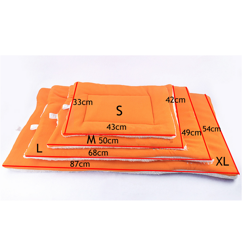 Pet Cat Puppy Dog Warm Kennel Mat Washable Pet Cushion