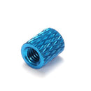 Suleve M3AS1 10Pcs M3 6mm Knurled Standoff Aluminum Alloy Anodized Spacer